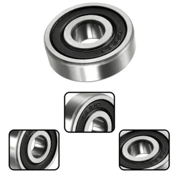 6200 2RS Deep Groove Ball Bearing 10x30x9mm Double Rubber Sealed