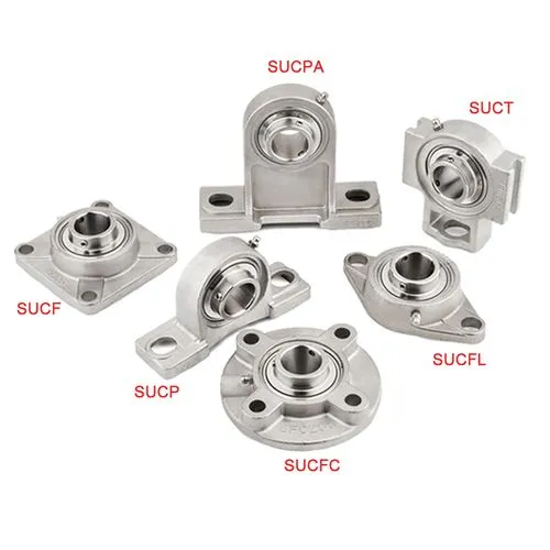 High Speed Stainless Steel Pillow Block Bearing Sucpa204-206