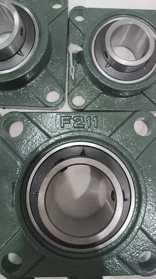 Inch-4-Bolt-Pillow-Block-Bearing-Ucf211-35-Heavy-Duty-for-Agricultural-Square-Flange-Ucf211-35