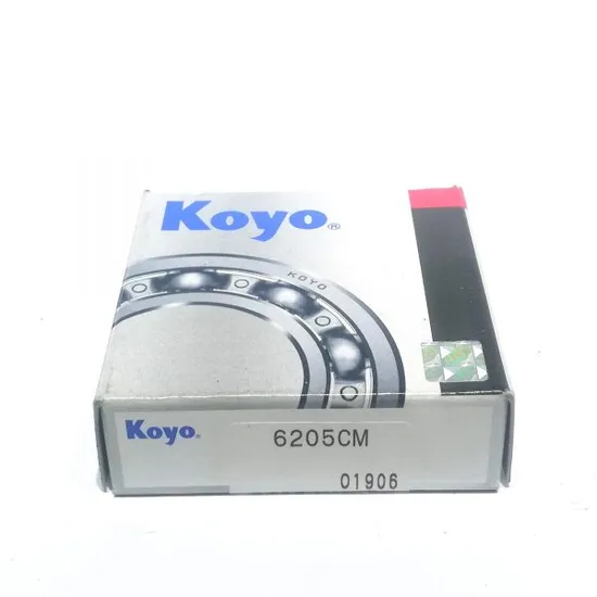 Koyo-Deep-Groove-Ball-Bearings-6205cm-25X52X15