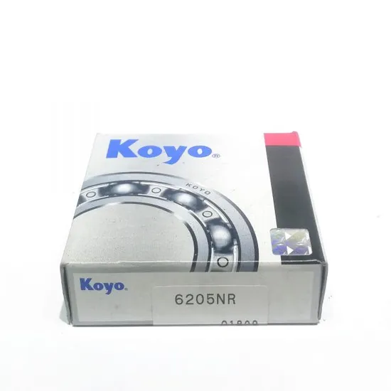 Koyo-Deep-Groove-Ball-Bearings-6205nr-25X52X15
