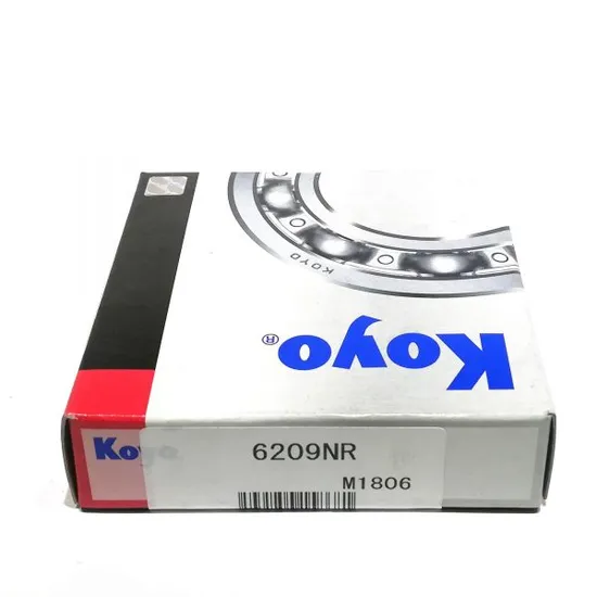 Koyo-Deep-Groove-Ball-Bearings-6209nr-45X85X19mm