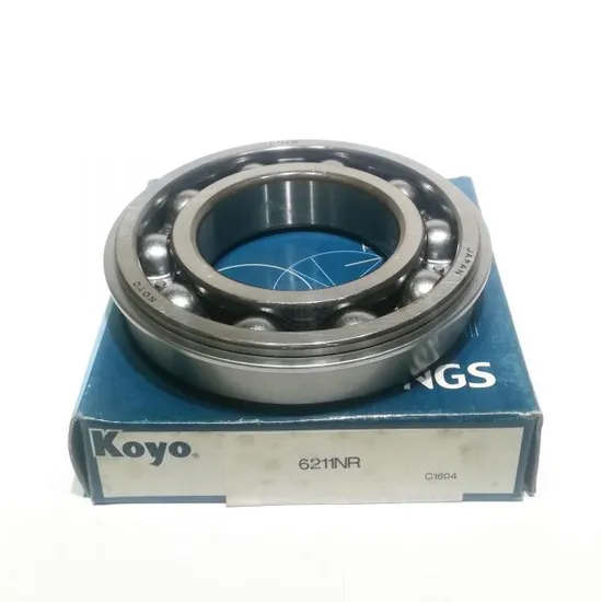 Koyo-Deep-Groove-Ball-Bearings-6211nr-Zz-55X100X21mm