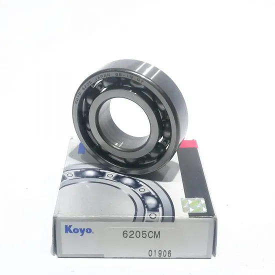 Koyo NSK NTN 6205-2RS 6205zz 6205 Deep Groove Ball Bearing High Quality