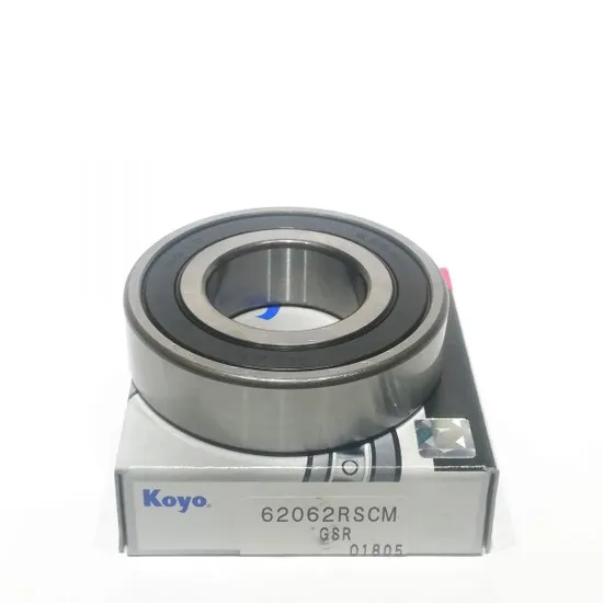 Koyo-NSK-NTN-NACHI-6206zz-2RS-P0-ABEC1-Deep-Groove-Ball-Bearings