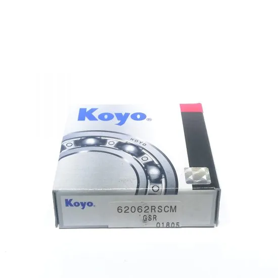 Koyo-NSK-NTN-NACHI-6206zz-2RS-P0-ABEC1-Deep-Groove-Ball-Bearings