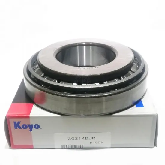 Koyo 30314djr-30318djr Tapered Roller Bearings High Load Capacity