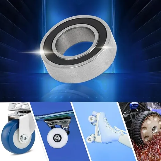 Mr148-2RS-Deep-Groove-Ball-Bearings-ID-8mm-X-Od-14mm-X-Width-4mm-Miniature-Bearings-Double-Rubber-Sealed-Ball-Bearing-Pre-Lubricated-Chrome-Steel