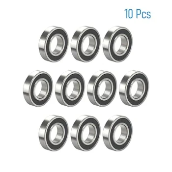 ZJU 6906-2RS Ball Bearing 30x47x9mm, Chrome Steel, Double Sealed