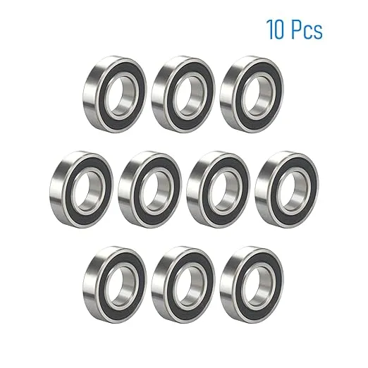 ZJU 6906-2RS Ball Bearing 30x47x9mm, Chrome Steel, Double Sealed